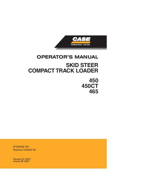 case 450ct skid steer service manual|case 450 track loader specs.